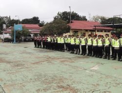 70 Personel BKO Diberangkatkan , Dalam Rangka PSU Pilkada Empat Lawang