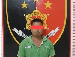 Gelapkan Buah Sawit Perusahaan, SP Mendekam di Balik Jeruji Besi Polres Musi Rawas