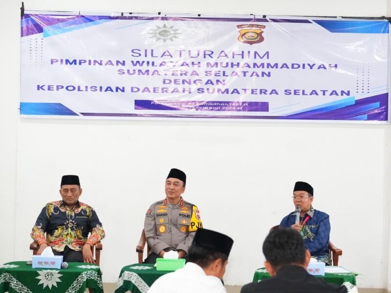 Polda Sumsel Gandeng Muhammadiyah dan NU Jaga Stabilitas Kamtibmas