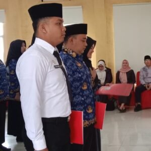 88 PNS dan CPNS Kedinasan Resmi Dilantik, Sekda Muratara Tekankan Tanggungjawab dan Kejujuran dalam Bekerja